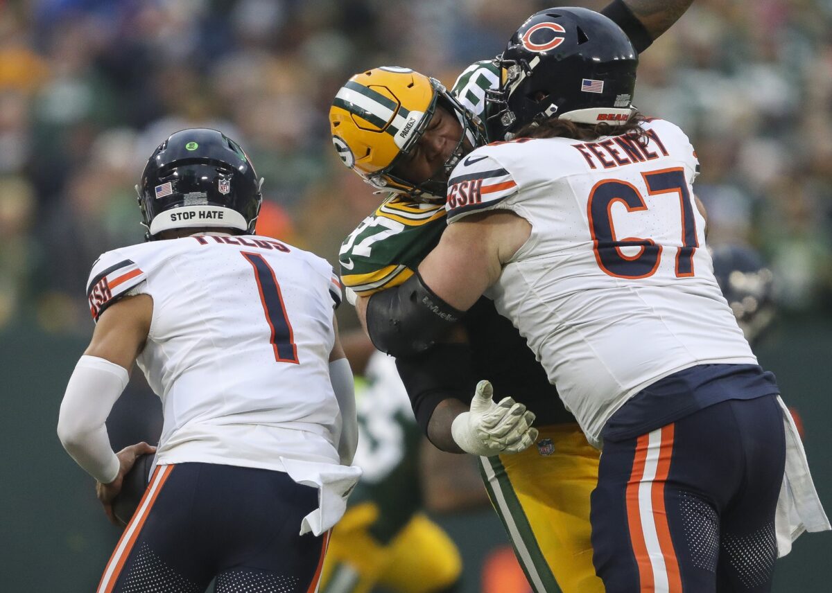 Green Bay Packers defensive coordinator Joe Barry says the defense should have had seven or eight sacks against Chicago