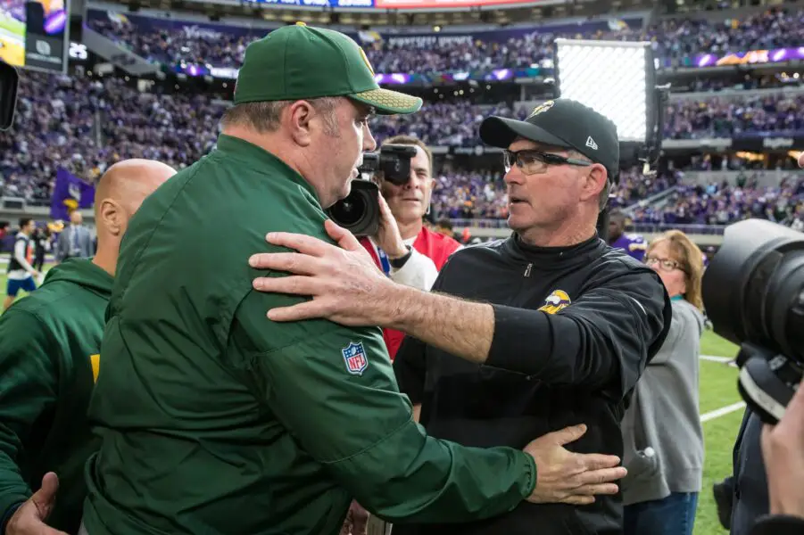 Green Bay Packers, Mike Zimmer, Mike McCarthy