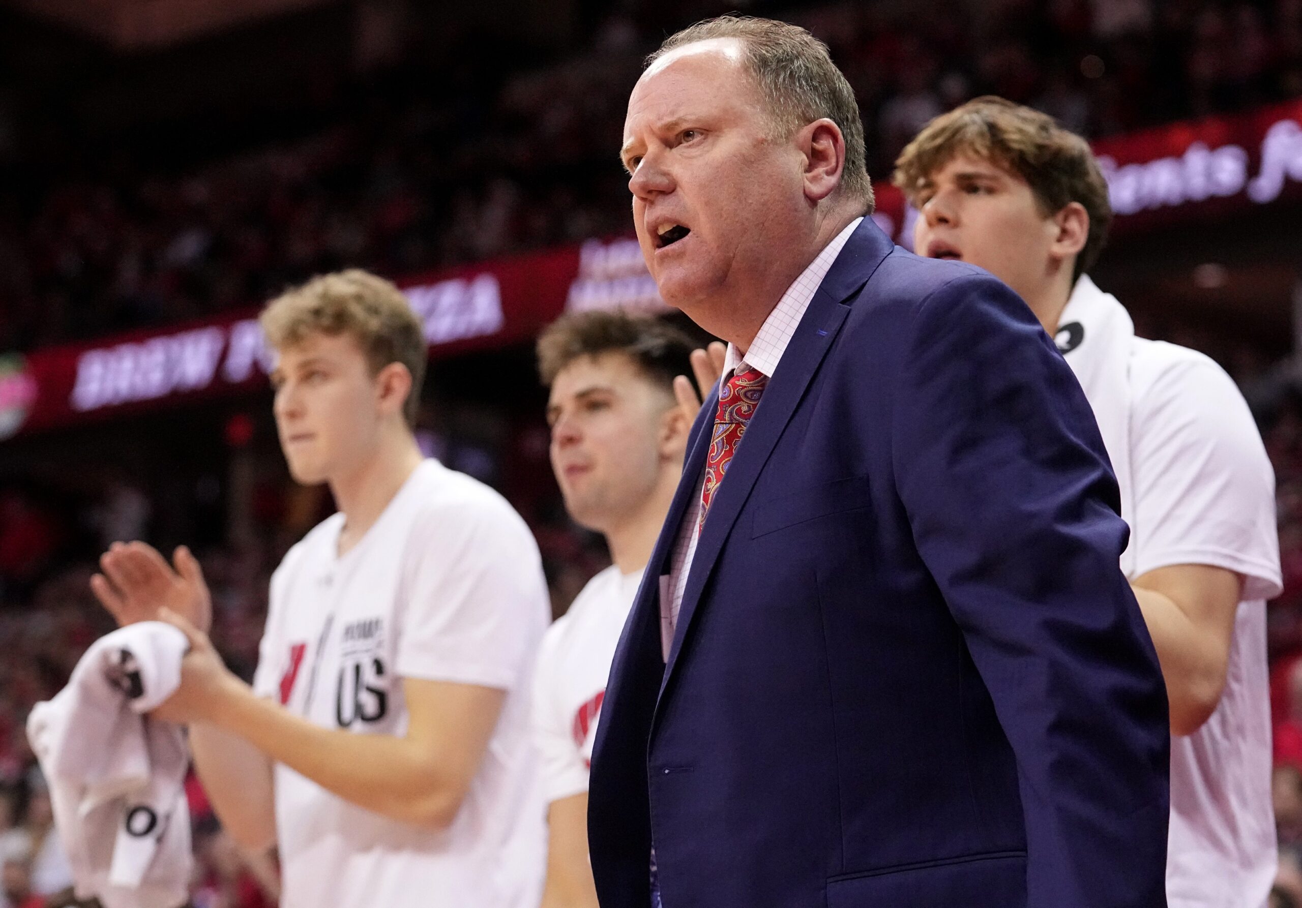 BREAKING: Badgers Big Ten Rival Loses Head Coach To Big East (Report) 3 Wisconsin head coach Greg Gard is shown during the second half of their game Tuesday, February 20, 2024 at the Kohl Center in Madison, Wisconsin. Wisconsin beat Maryland 74-70.