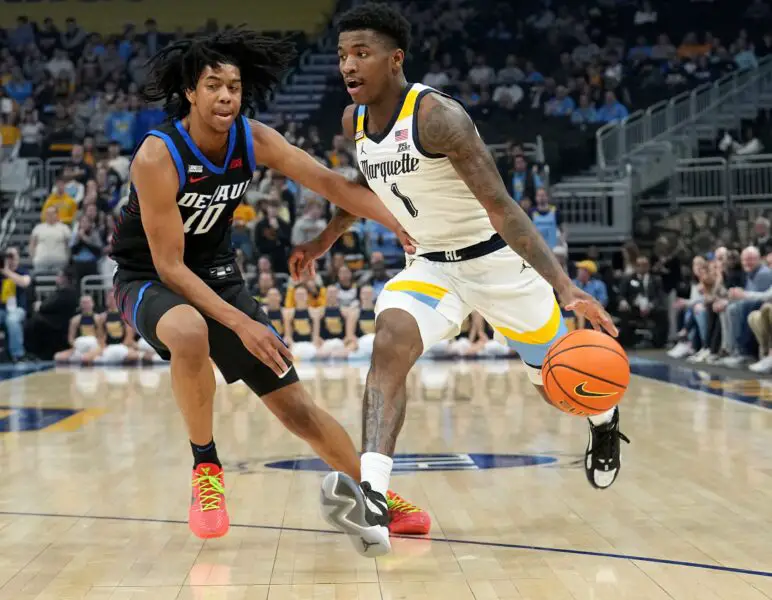 Marquette Golden Eagles Standout Kam Jones Scores 34 Points Against DePaul Blue Demons and Predicted to be a Second-Round Pick in 2024 NBA Draft