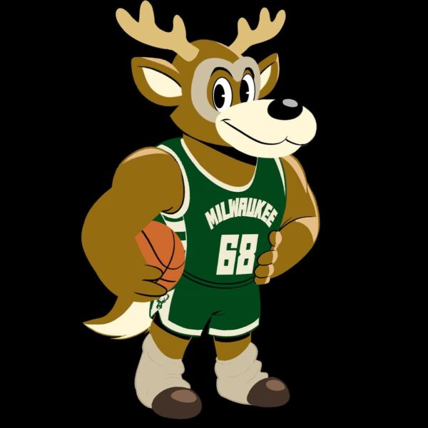 bango the buck milwaukee bucks mascot