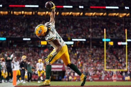 Packers Running Back Aaron Jones agreement was not reached and he was released from the Packers.