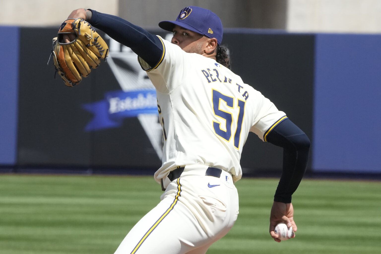 Freddy Peralta is the Milwaukee Brewers Opening Day starter