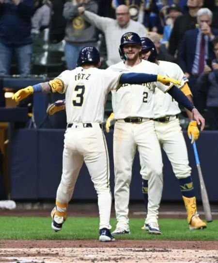 Milwaukee Brewers Snubbed Of Any 2024 All-Star Pitchers Or Reserve Players Milwaukee Brewers, Joey Ortiz, Brice Turang