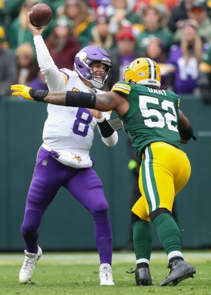 Green Bay Packers, Kirk Cousins, Rashan Gary