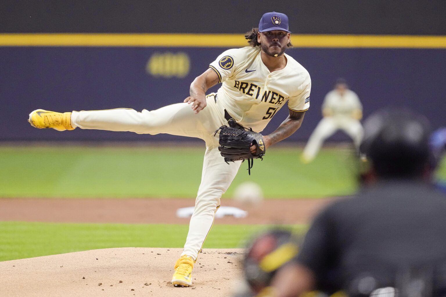 Milwaukee Brewers: Freddy Peralta Shares What He Told Jackson Chourio After Yet Another Blunder in the Outfield Milwaukee Brewers, Freddy Peralta