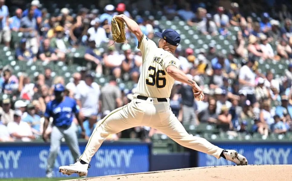 Milwaukee Brewers, Brewers News, Brewers vs Blue Jays, Tobias Myers