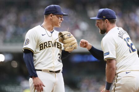 Brewers make NLCS roster swap fans should love to see Milwaukee Brewers, Tobias Myers, Nick Mears, Brewers news