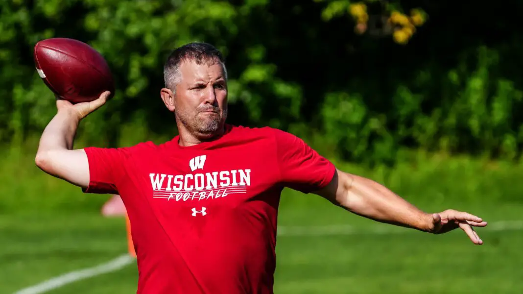 Wisconsin Badgers football Defensive Coordinator Mike Tressel