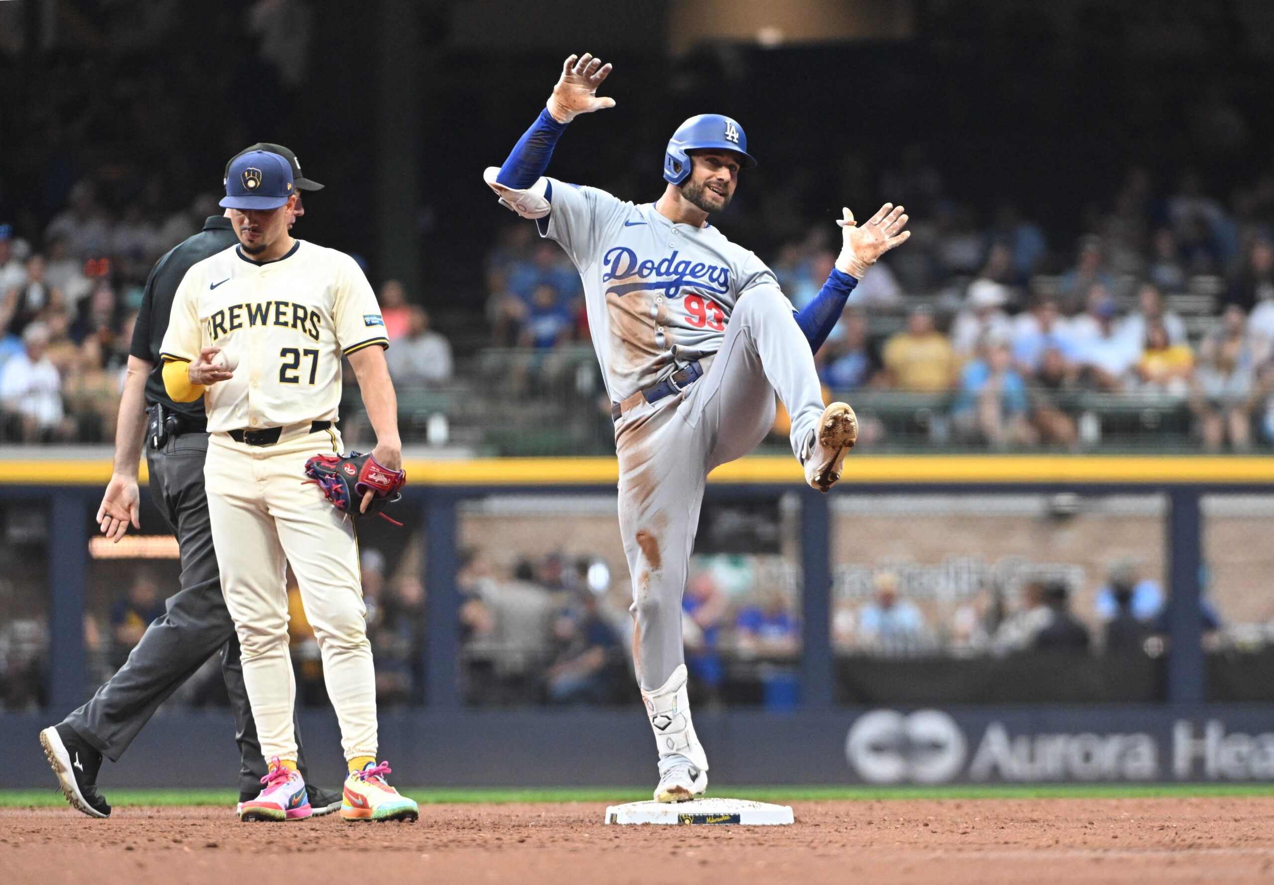 Milwaukee Brewers, Los Angeles Dodgers, Kevin Kiermaier