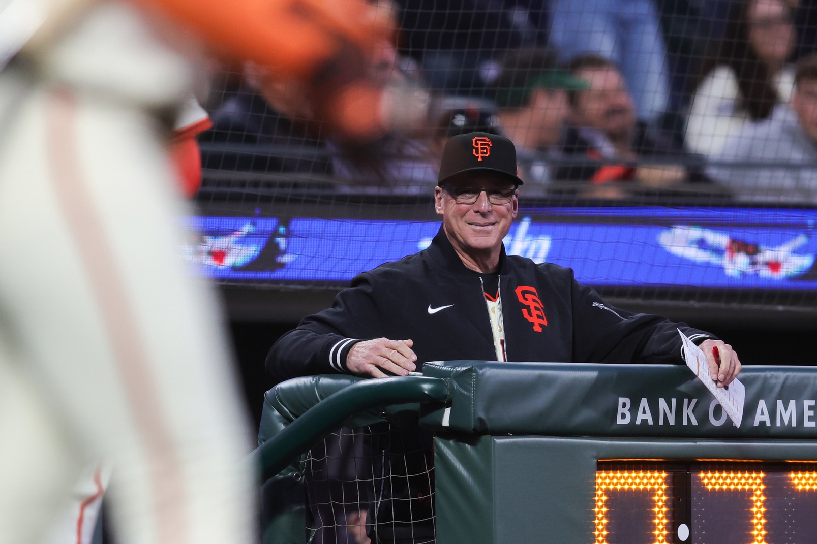 ; San Francisco Giants manager Bob Melvin