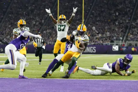 green bay packers minnesota vikings