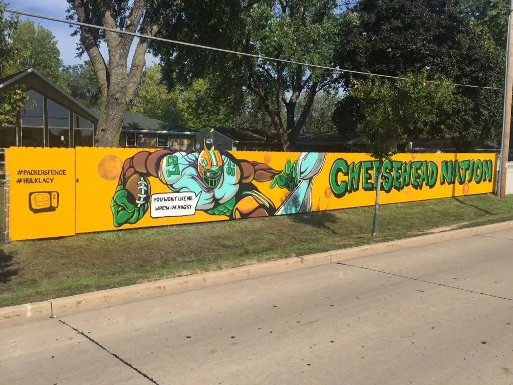 Packers Fence