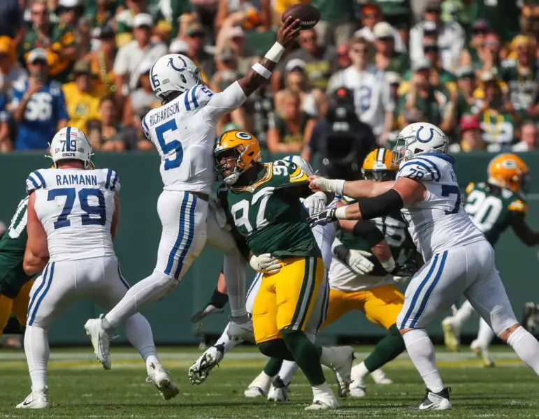 Green Bay Packers Indianapolis Colts