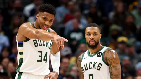 milwaukee bucks giannis antetokounmpo damian lillard