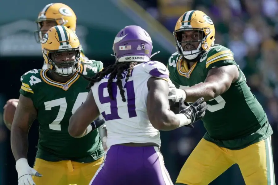 Green Bay Packers, Rasheed Walker, Elgton Jenkins