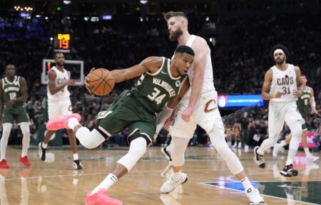 Milwaukee Bucks Giannis Antetokounmpo