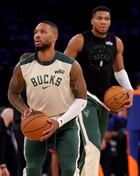 Milwaukee Bucks, Damian Lillard, Giannis Antetokounmpo