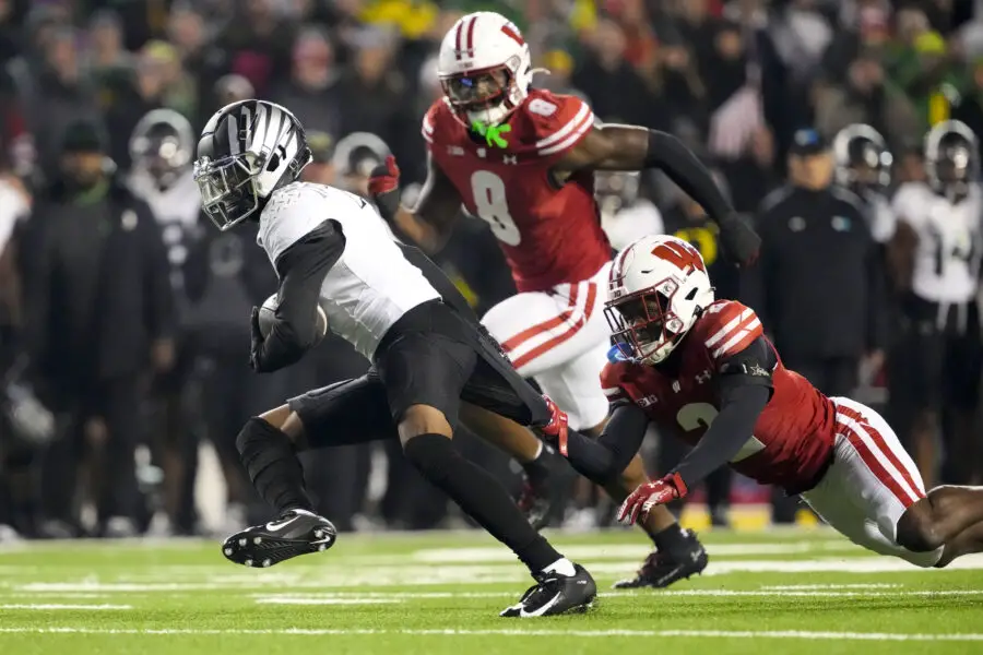 Wisconsin Badgers Ricardo Hallman is not participating in Senior Day activities.