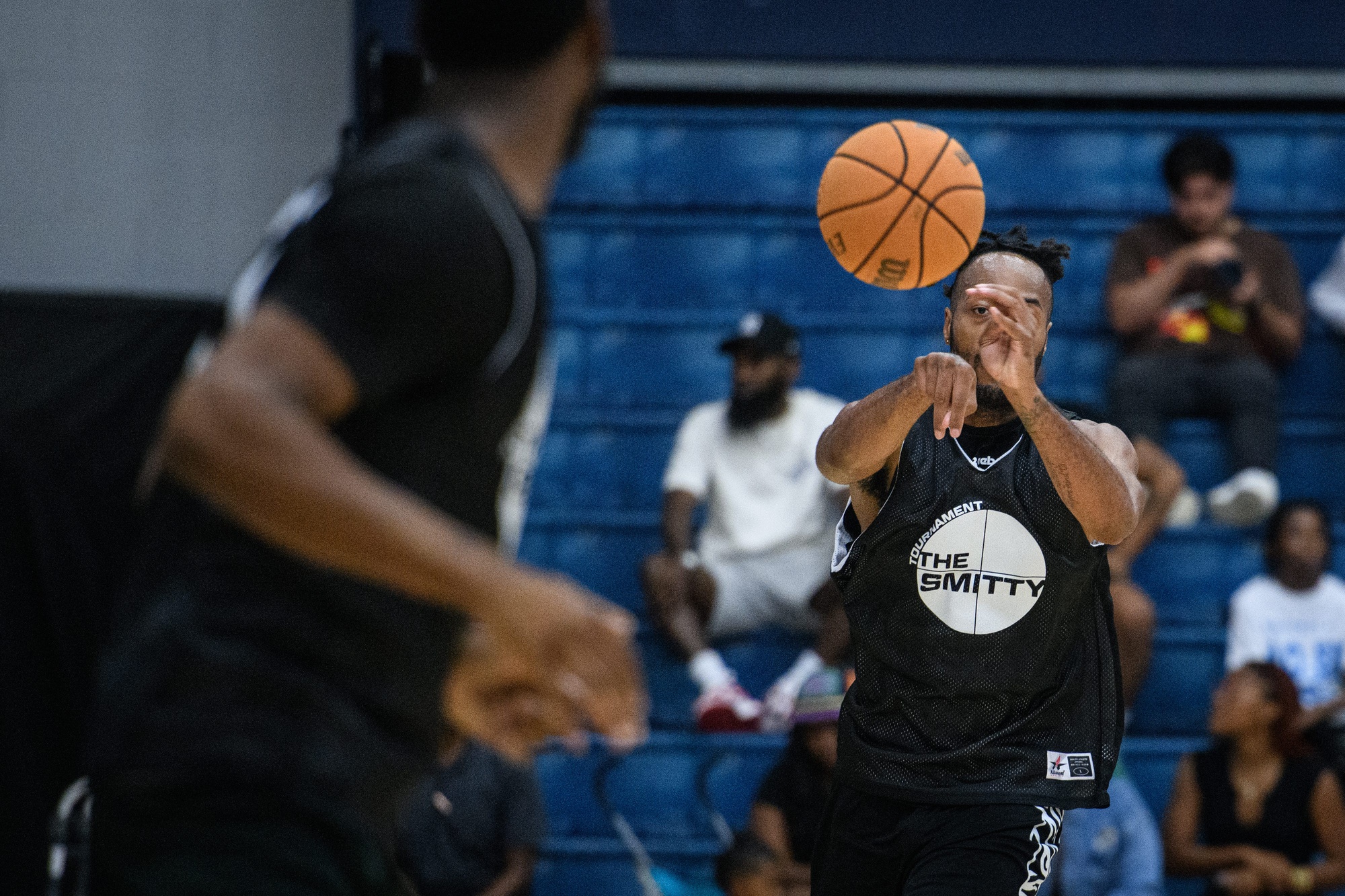 Fayetteville native, NBA player Dennis Smith Jr. in partnership with the Two-Six Project host the Third annual Smithway Invitational at Capel Arena on Fayetteville State University on Friday, July 5, 2024. © Andrew Craft / USA TODAY NETWORK Bucks