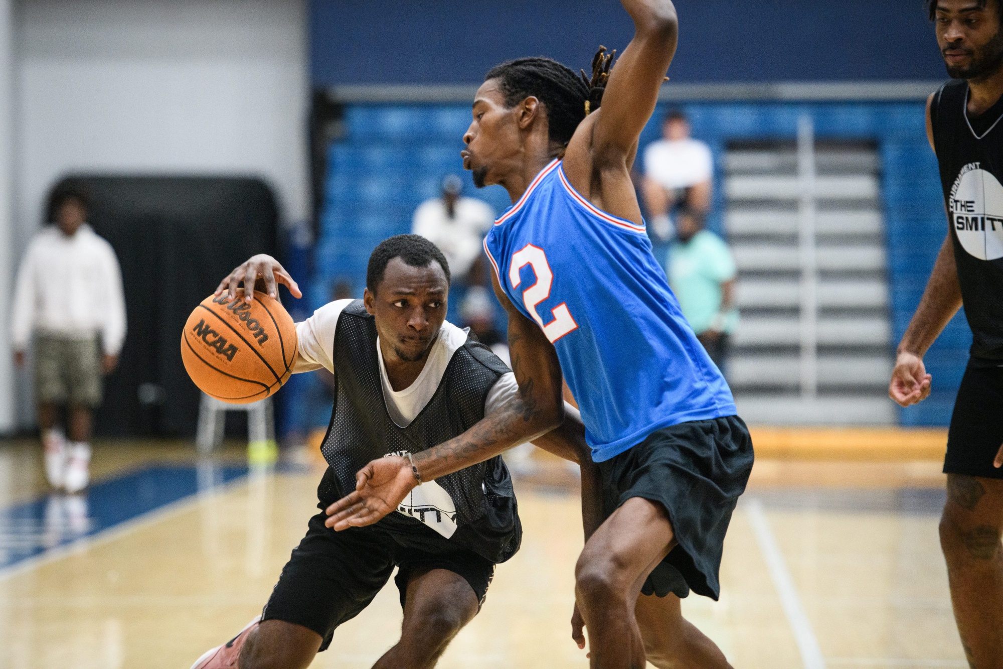 Fayetteville native, NBA player Dennis Smith Jr. in partnership with the Two-Six Project host the Third annual Smithway Invitational at Capel Arena on Fayetteville State University on Friday, July 5, 2024. © Andrew Craft / USA TODAY NETWORK Bucks