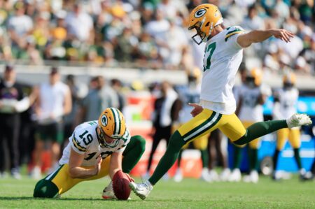 Packers kicker Brandon McManus pushes back on coach’s concern over injury Brandon McManus, Green Bay Packers