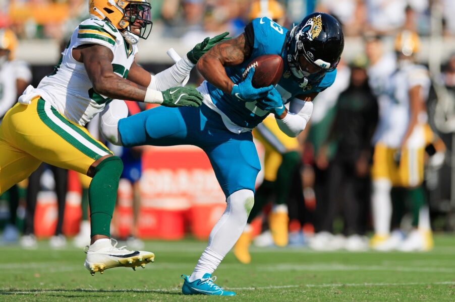 Green Bay Packers Have Some of the Best Offensive Supporting Casts in the NFL Over the Past 5 Years, Says Pro Football Focus 3 Edgerrin Cooper tackling Christian Kirk