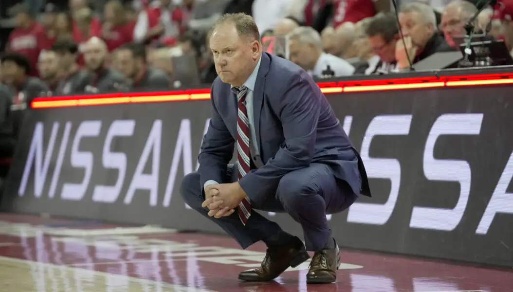 Wisconsin basketball head coach Greg Gard