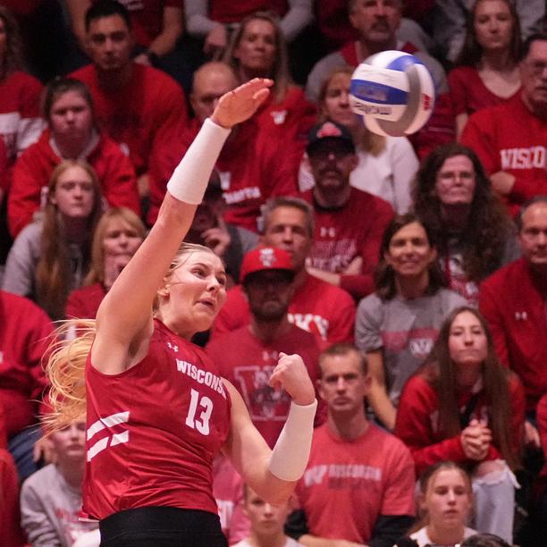 Wisconsin Badgers Volleyball, Sarah Franklin, LOVB - Madison