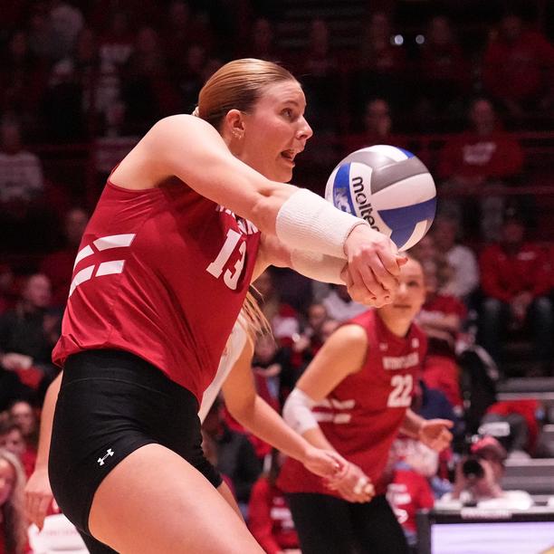 Wisconsin Badgers Volleyball, Sarah Franklin, LOVB - Madison