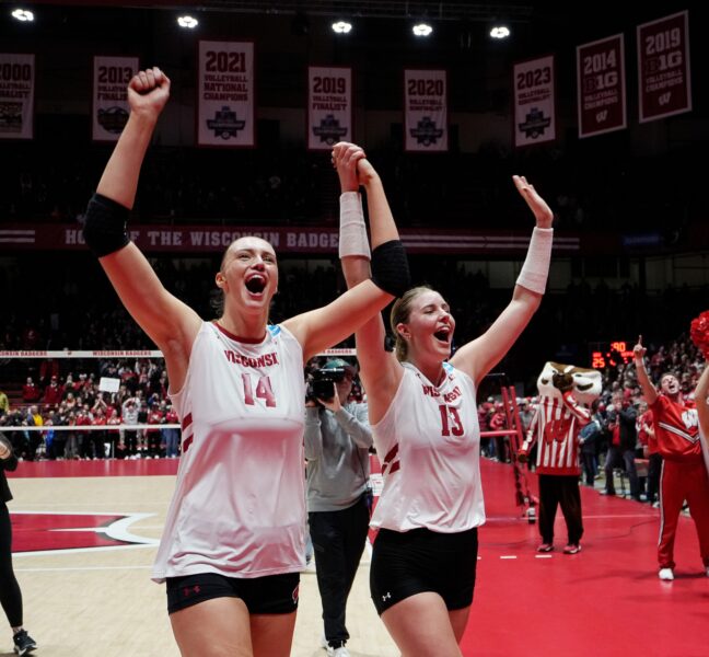 LOVB Madison, Sarah Franklin, Badgers Volleyball, Wisconsin Badgers Volleyball 