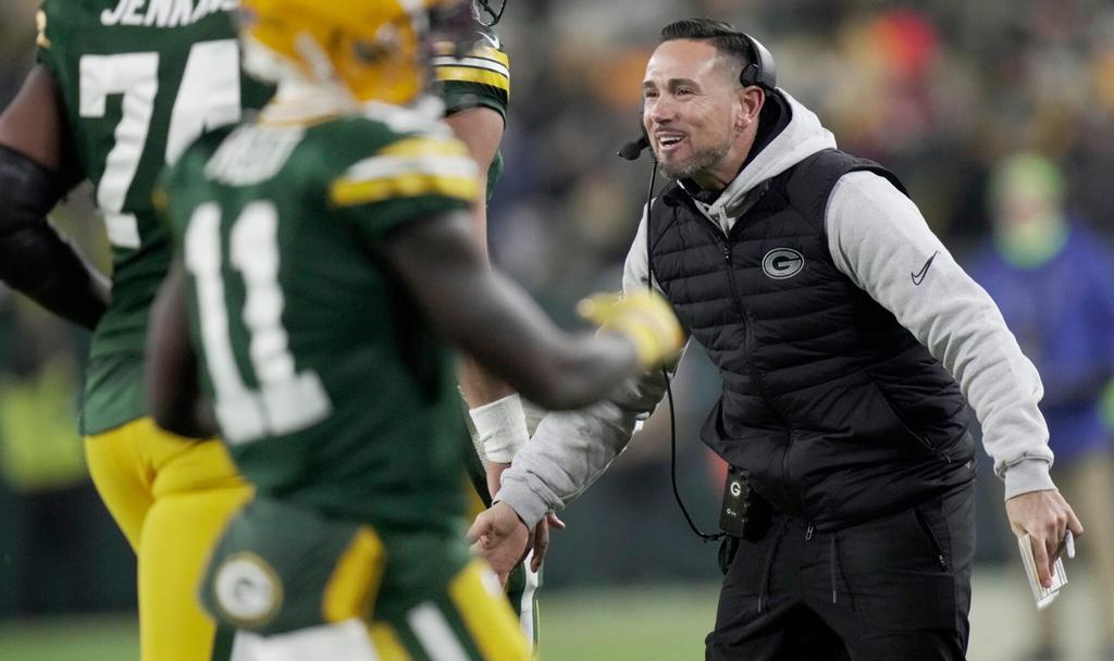 Green Bay Packers head coach Matt LaFleur