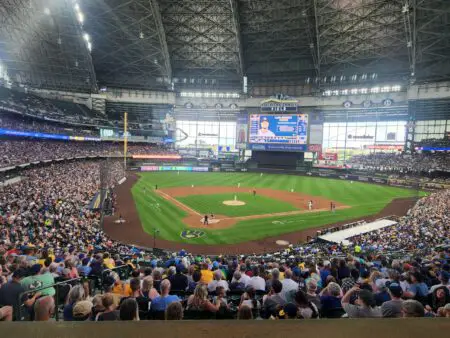 Picture of American Family Field in Milwaukee, Wisconsin.