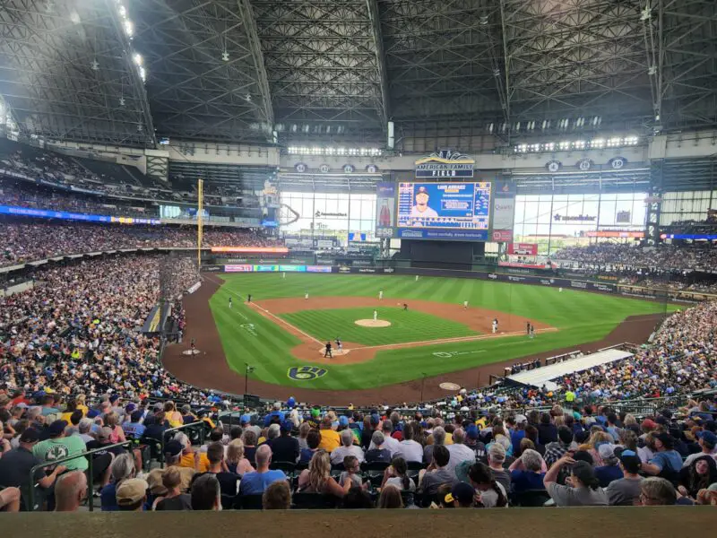 Picture of American Family Field in Milwaukee, Wisconsin.