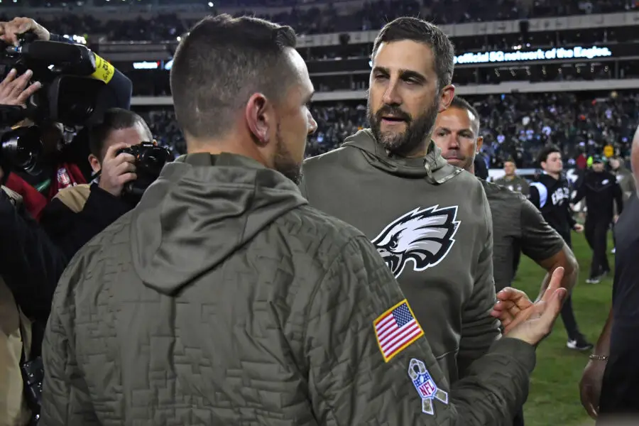 Nick Sirianni, Matt LaFleur