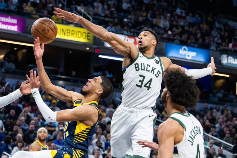 Giannis Antetokounmpo, Tyrese Haliburton