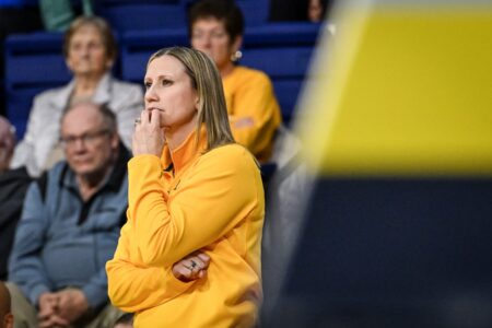 Marquette Golden Eagles women's basketball coach Cara Consuegra