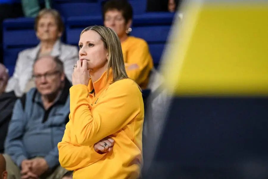 Marquette Golden Eagles women's basketball coach Cara Consuegra