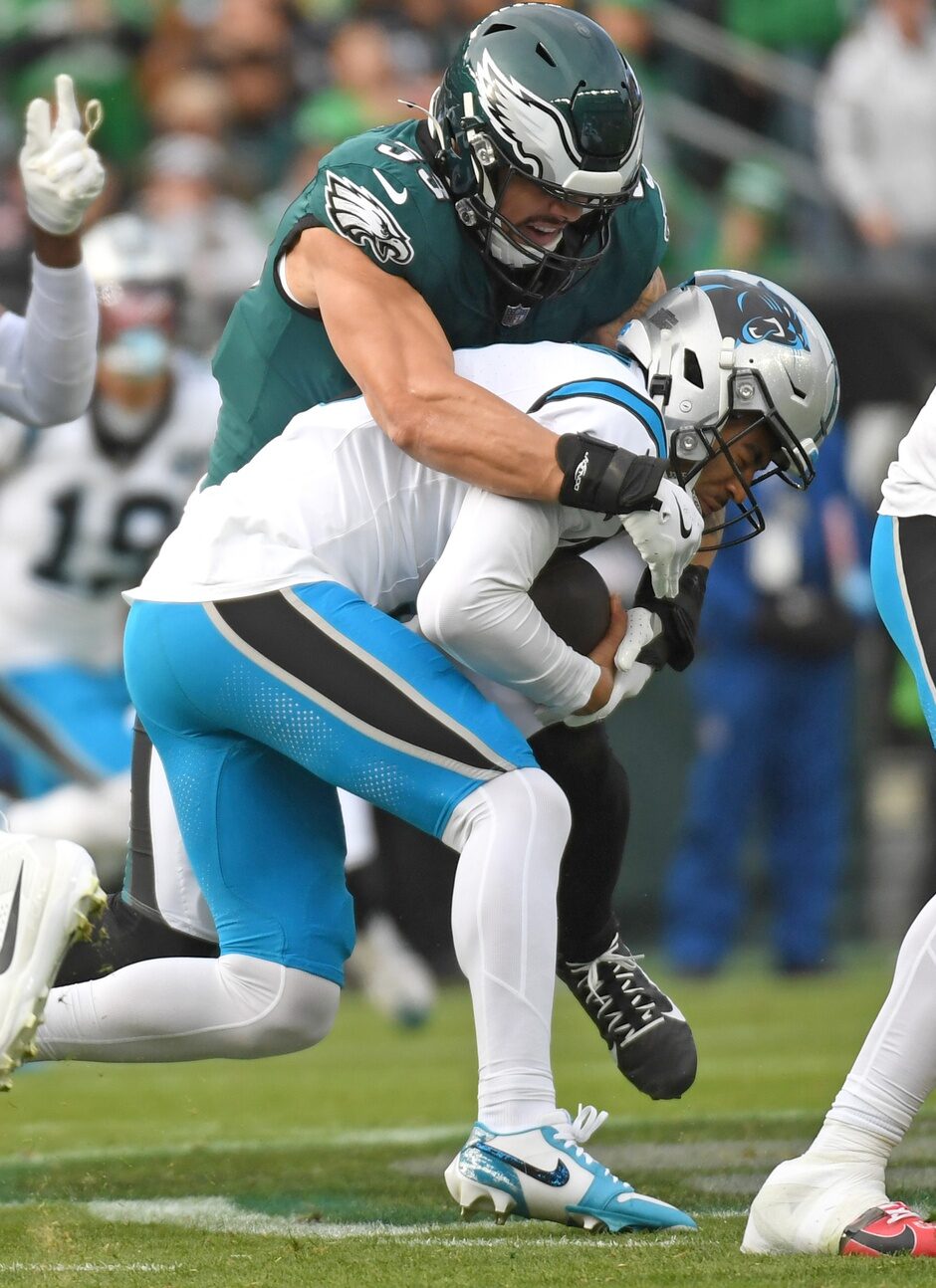 Wisconsin Badgers, Zack Baun, Philadelphia Eagles