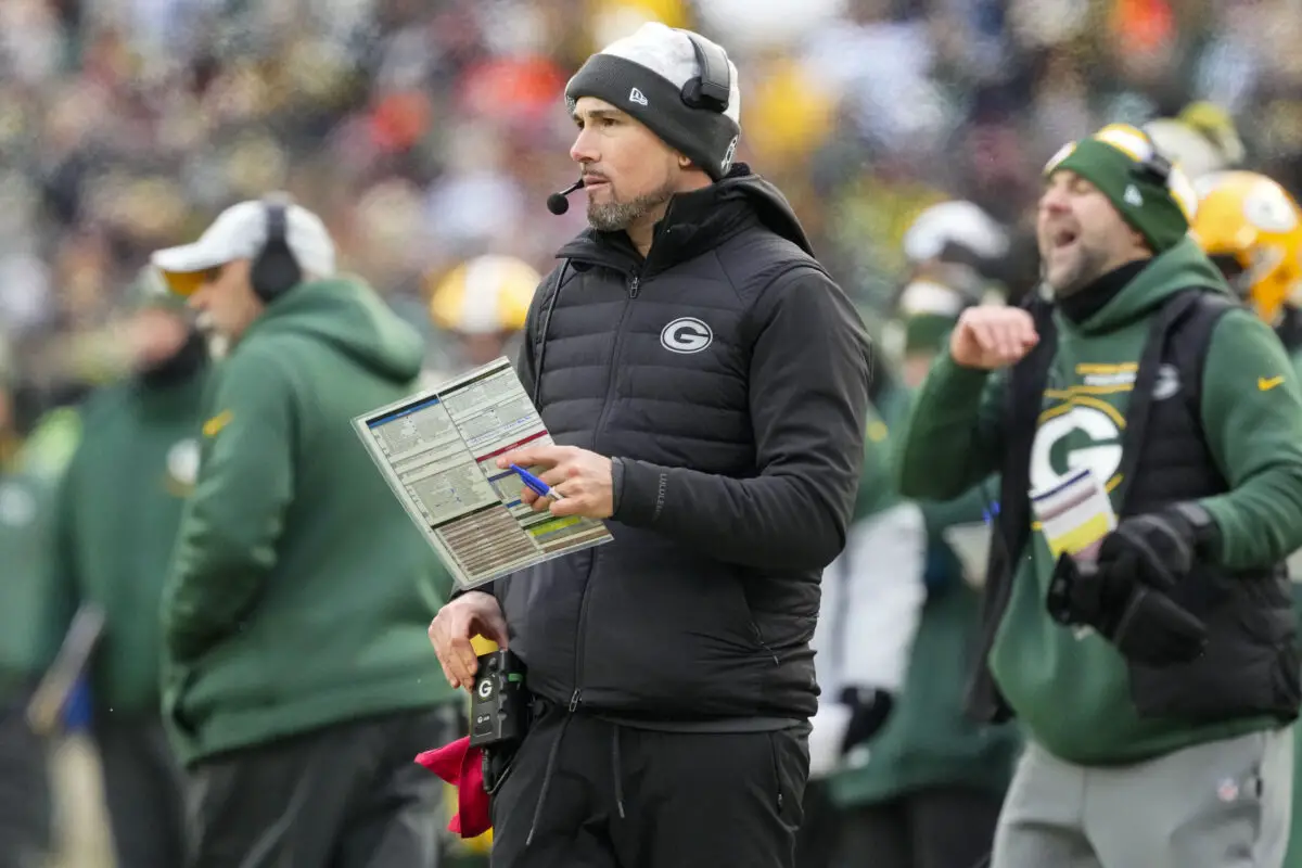 Caught Off Guard" Packers Fans Explode Over Matt LaFleur's Excuse For Loss  To Bears (Report)