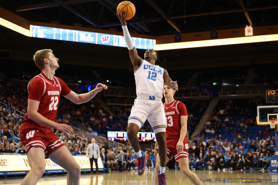 UCLA Bruins guard Sebastian Mack