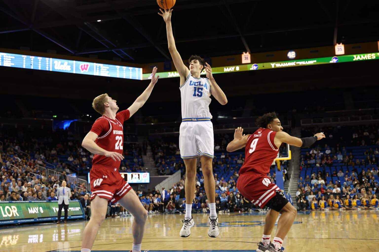 Wisconsin Basketball: ShotQuality Numbers Behind Heartbreaking 85-83 Loss Against Struggling UCLA Bruins Wisconsin Badgers, Steven Crowl, John Tonje
