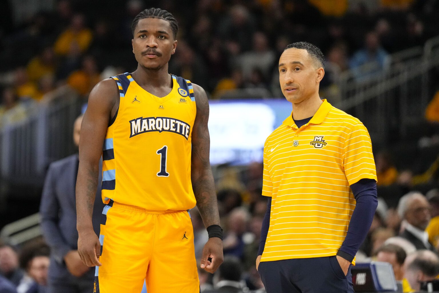 Marquette Basketball: Analytic Site Projects Narrow Contest For Golden Eagles Against SJU Following Horrific 77-69 Loss Versus UConn Shaka Smart, Marquette Golden Eagles
