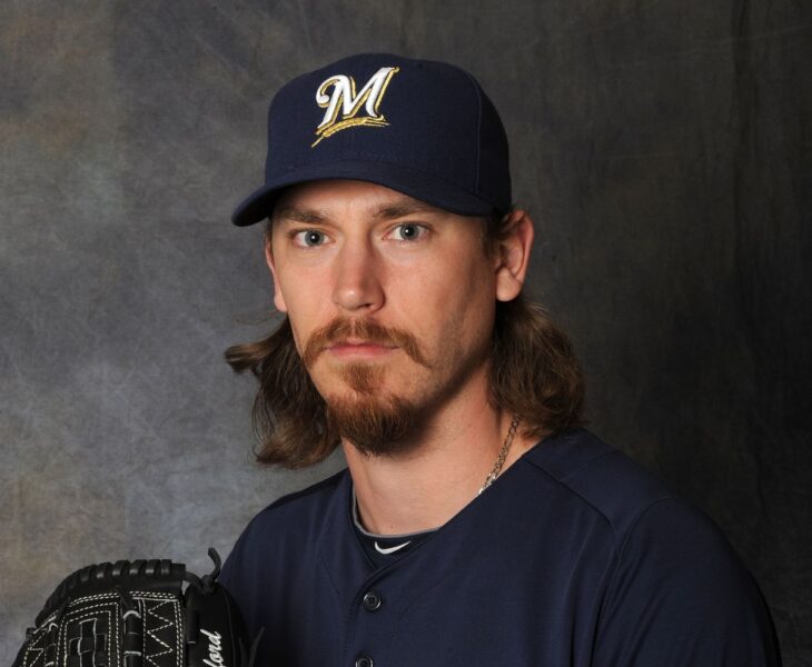 Brewers High Expectations: Chourio Projected for a Stellar Season 1 Milwaukee Brewers pitcher John Axford pictured on February 26th, 2012.