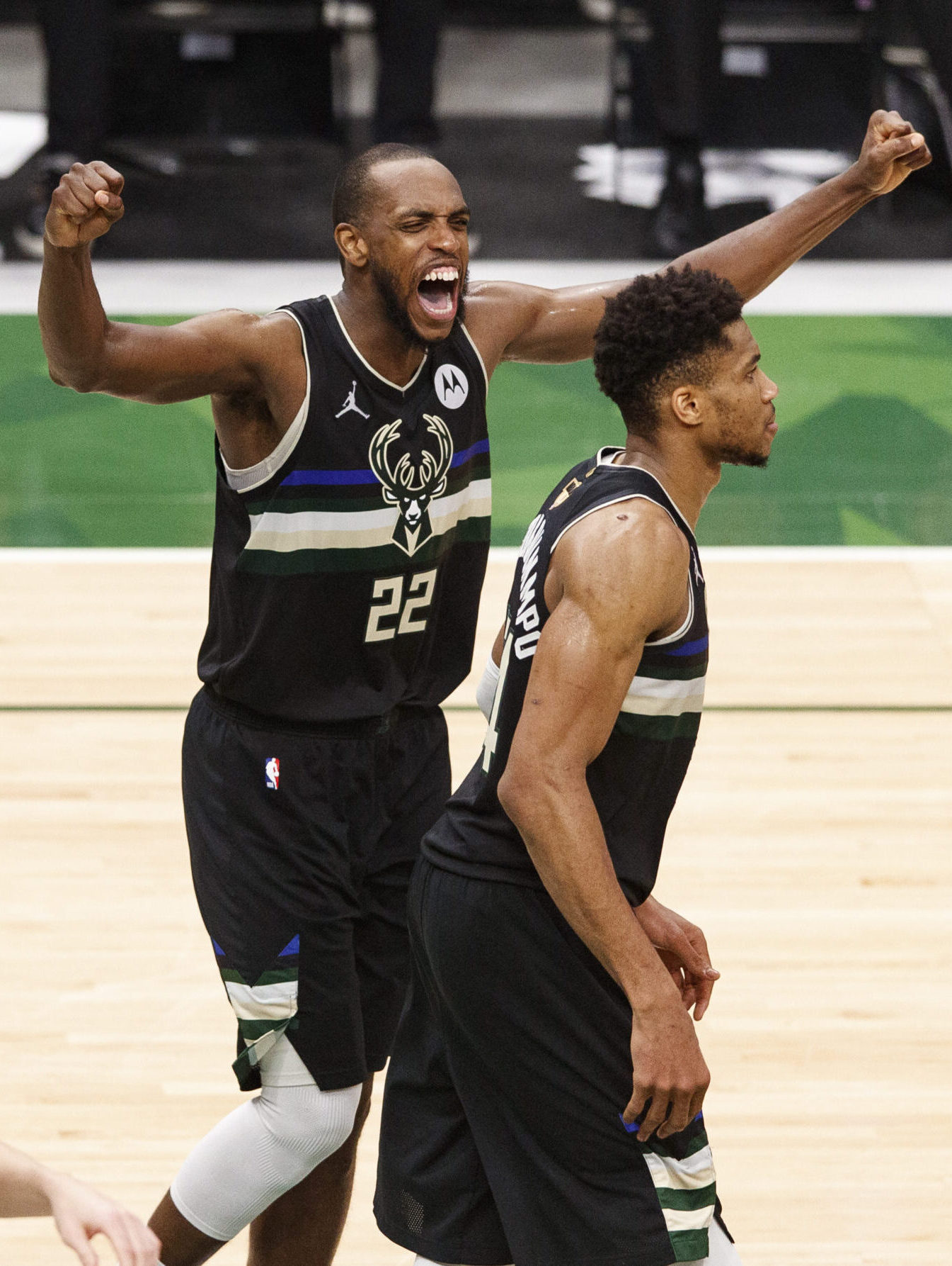 Giannis Antetokounmpo, Khris Middleton, Milwaukee Bucks