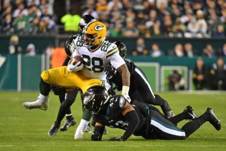 Green Bay Packers: AJ Dillon Signs with NFC Powerhouse for 2025 NFL Season Green Bay Packers, AJ Dillon, Philadelphia Eagles