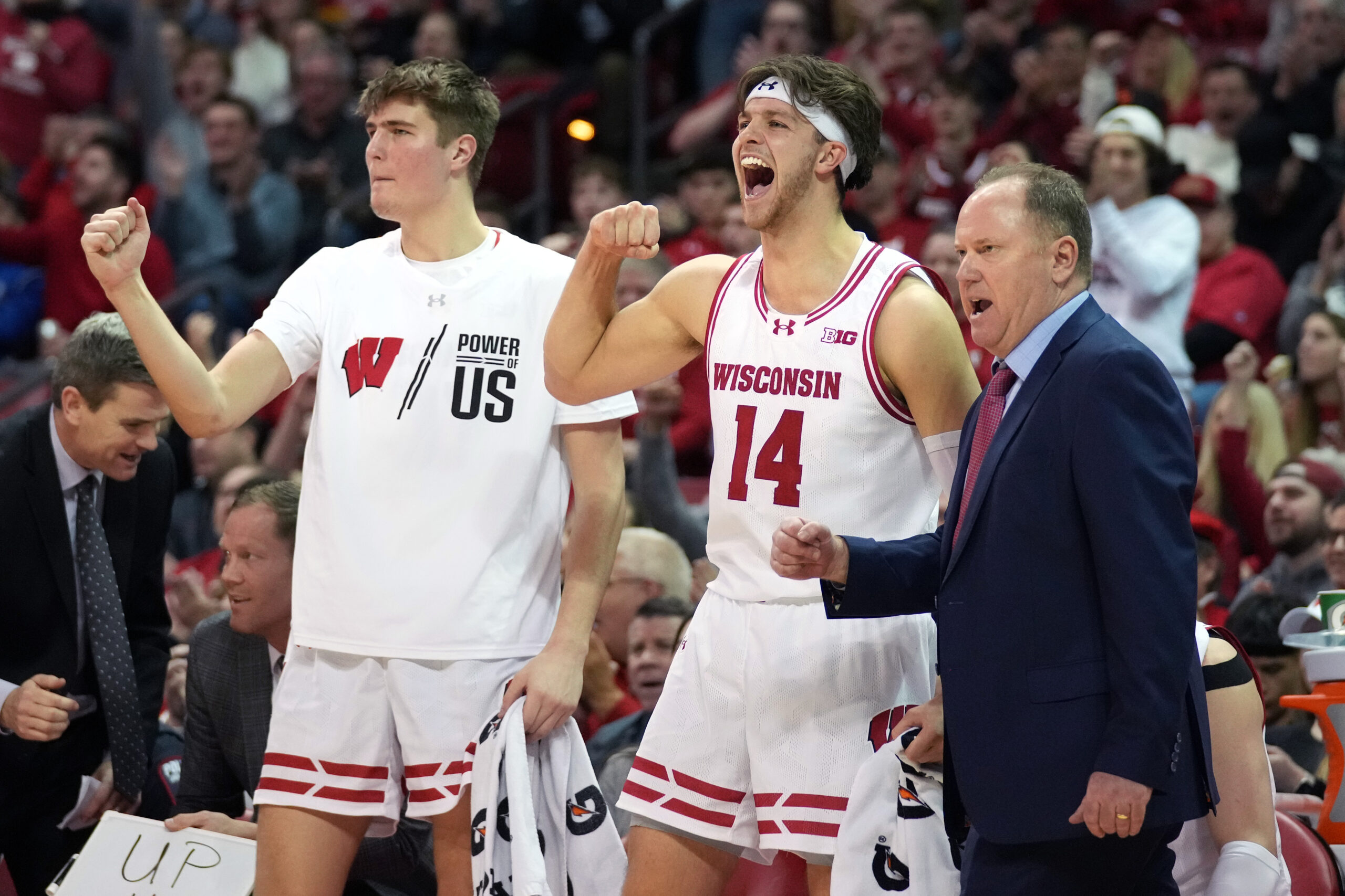 Carter Gilmore, Greg Gard, Wisconsin Badgers basketball