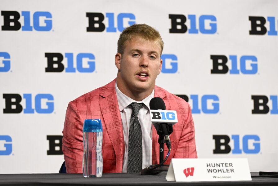 Hunter Wohler, Wisconsin Badgers football