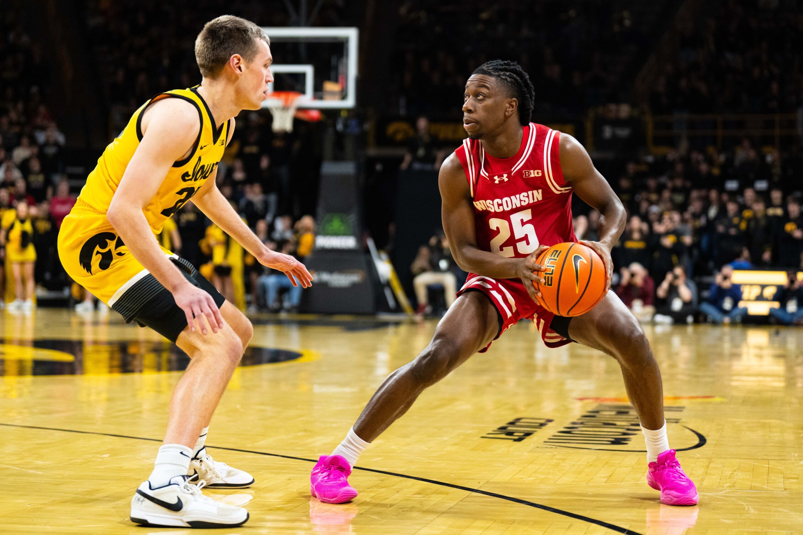 Wisconsin Basketball, Iowa Hawkeyes, John Blackwell