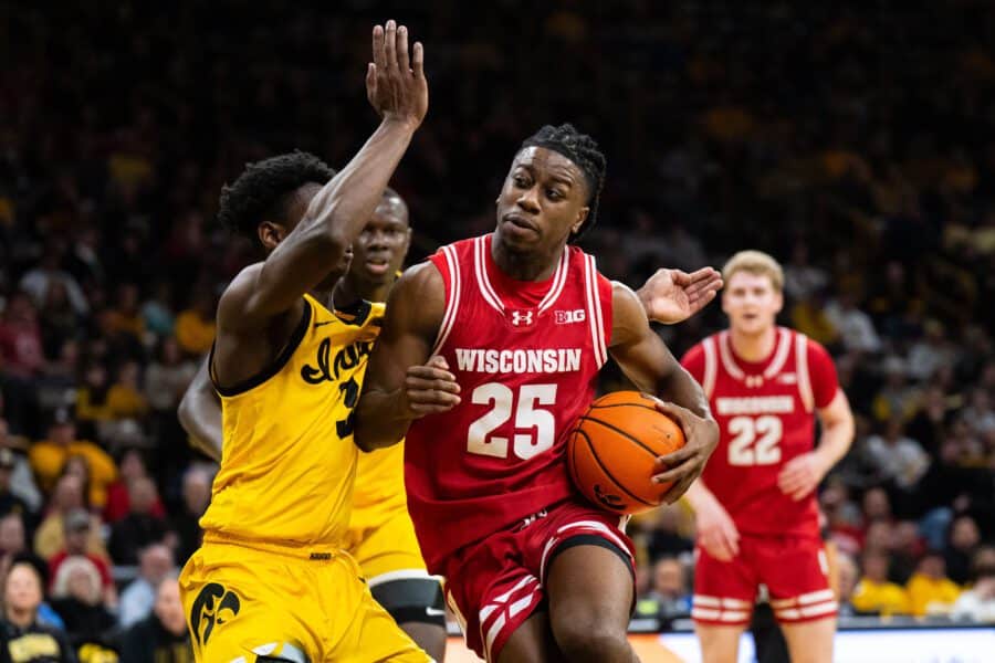 John Blackwell on Wisconsin Badgers’ Massive Game With No. 2 Purdue, Names Player That Will Be a Problem For Them Wisconsin Badgers guard John Blackwell